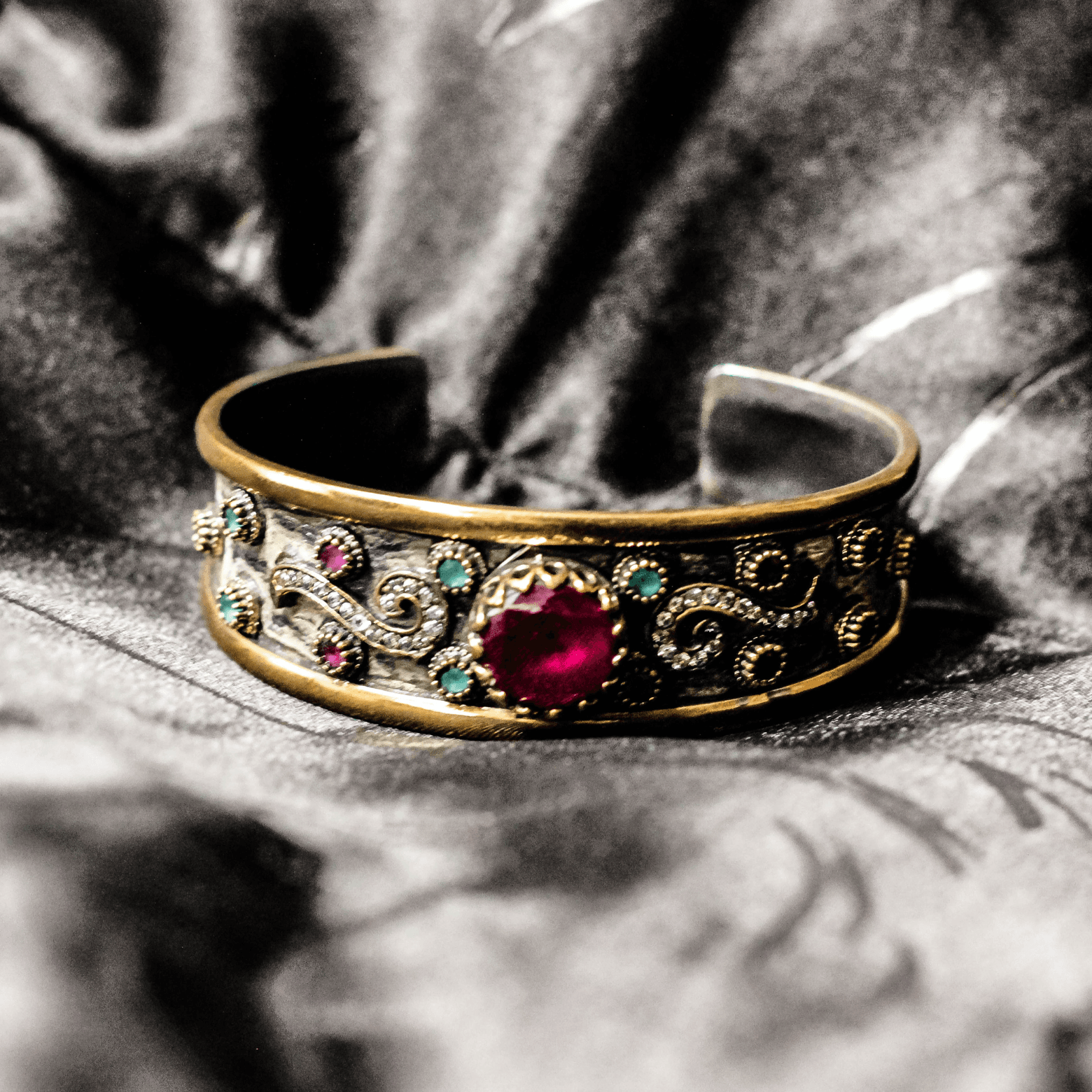 Ruby & Diamond Royal Bracelet