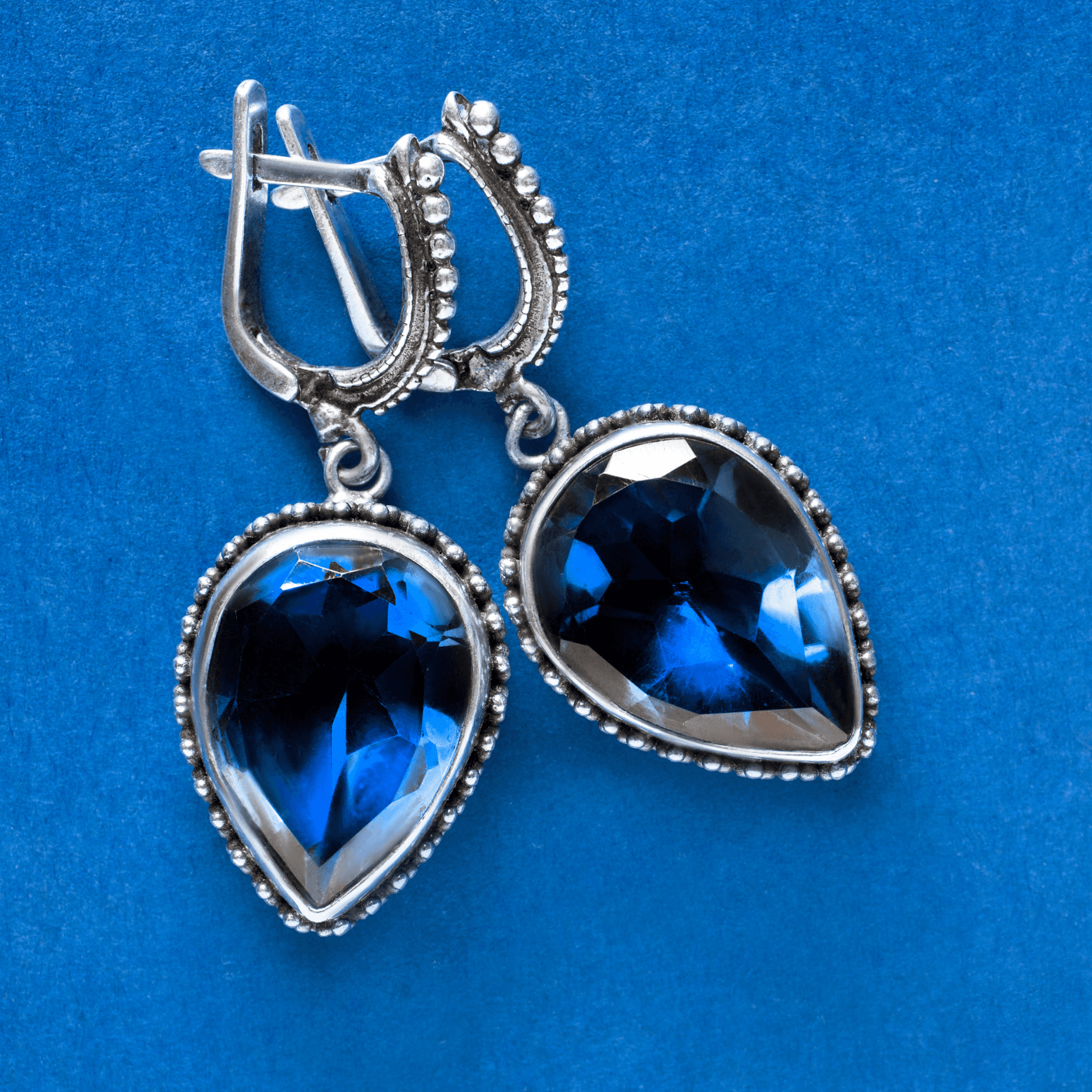 Sapphire & Diamond Drops