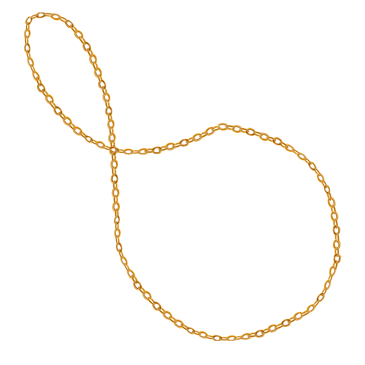 Rose Gold Figaro Chain