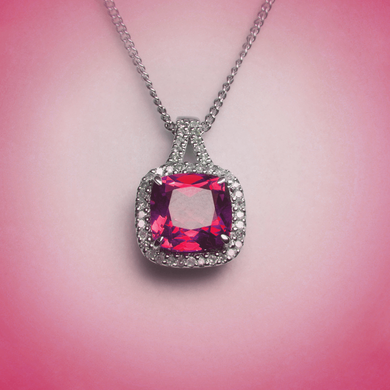 Ruby & Diamond Royal Necklace