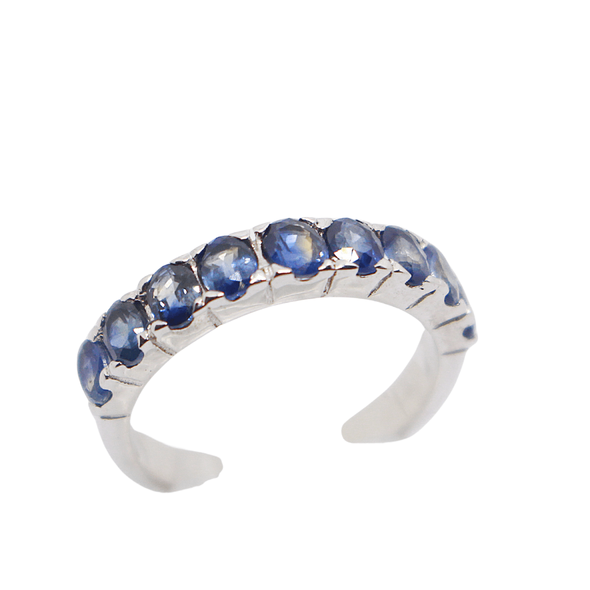 Platinum Sapphire Ring